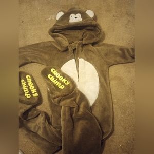 Monkey Suit/pajamas Ages 9-11